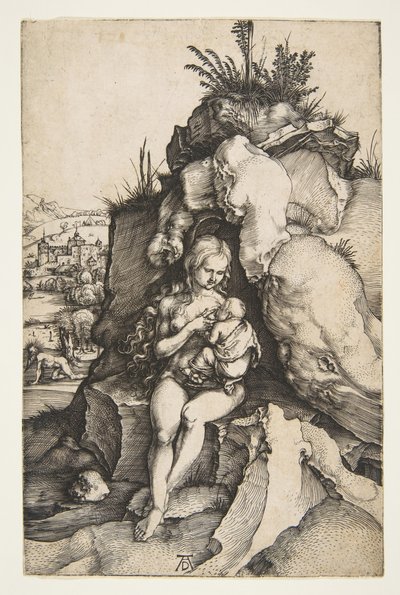 De boetedoening van Sint Johannes Chrysostomus, ca. 1496 door Albrecht Dürer