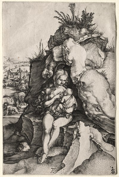 De boetedoening van St. Johannes Chrysostomus, ca. 1497 door Albrecht Dürer