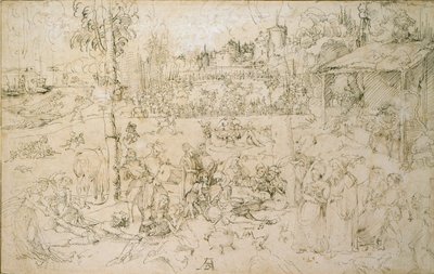 De genoegens van de wereld door Albrecht Dürer