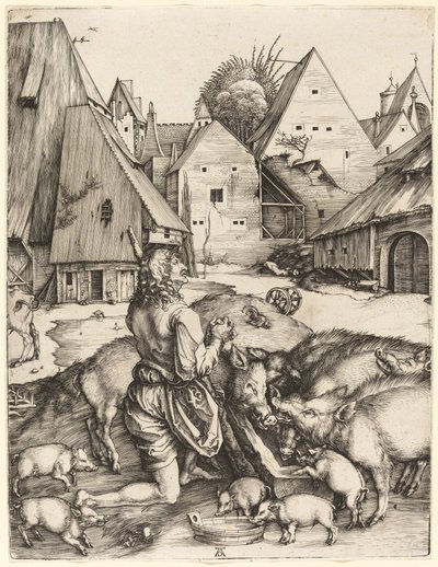 De Verloren Zoon door Albrecht Dürer