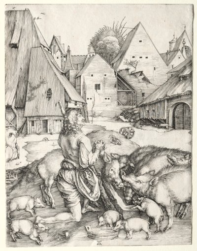 De Verloren Zoon door Albrecht Dürer