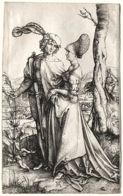 De wandeling door Albrecht Dürer
