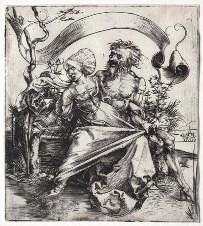 De ontvoerder, ca. 1495 door Albrecht Dürer