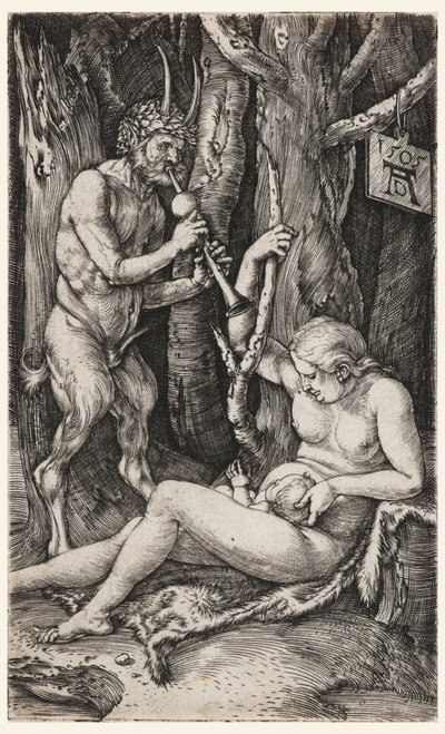 De satyrfamilie door Albrecht Dürer