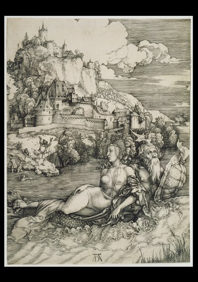 Het zeemonster door Albrecht Dürer