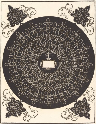 De tweede knoop (met een rechthoekige tablet) door Albrecht Dürer