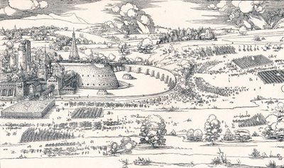 Het beleg van een fort I, 1527 1906 door Albrecht Dürer