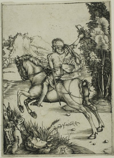 De Kleine Koerier door Albrecht Dürer