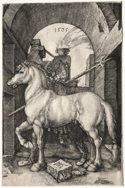 Het Kleine Paard, 1505 door Albrecht Dürer