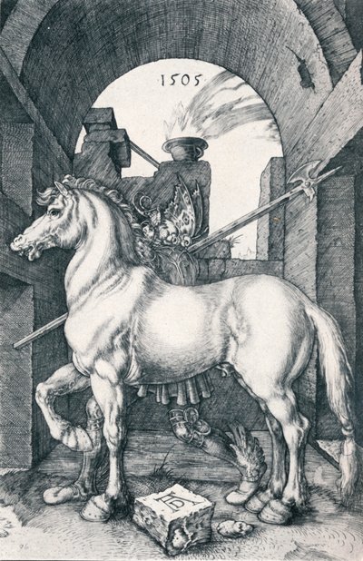 Het kleine paard, 1505 door Albrecht Dürer