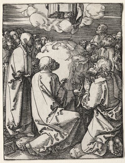 De Kleine Passie: De Hemelvaart door Albrecht Dürer