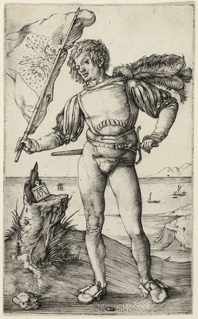 De Vaandeldrager door Albrecht Dürer