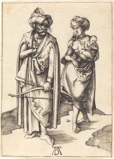 De Turkse Familie door Albrecht Dürer