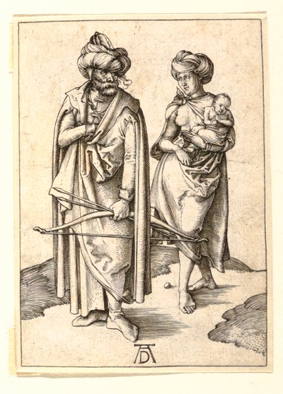 De Turkse Familie door Albrecht Dürer