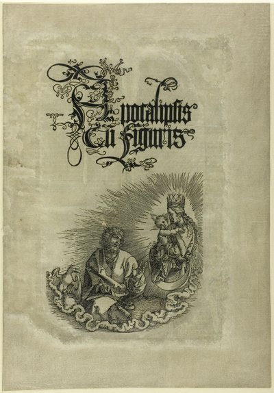 De Maagd verschijnt aan St. Jan, uit De Apocalyps door Albrecht Dürer