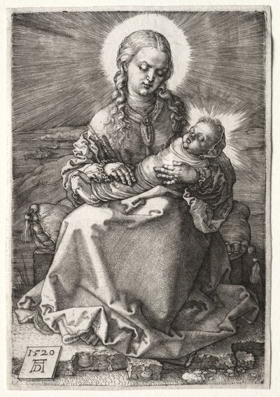 De Maagd met het Ingewikkelde Kind door Albrecht Dürer