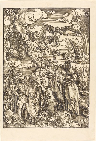 De Hoer van Babylon door Albrecht Dürer