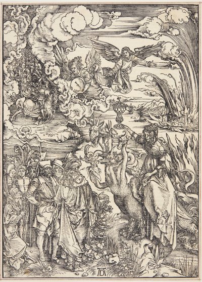 De Hoer van Babylon door Albrecht Dürer
