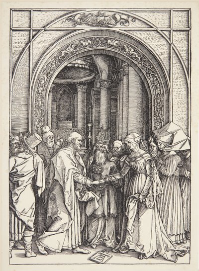 De verloving van de Maagd door Albrecht Dürer
