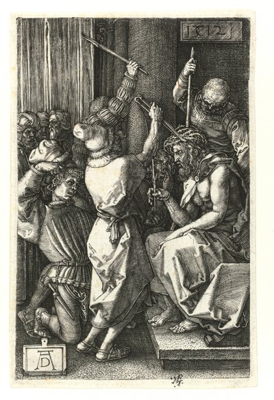 De kroning met doornen, 1512 door Albrecht Dürer