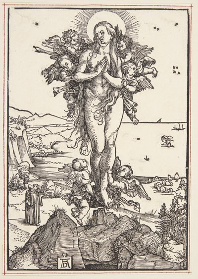 De verheffing van St. Maria Magdalena door Albrecht Dürer