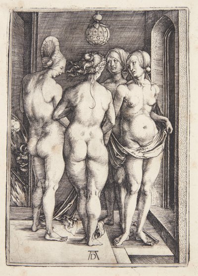 De vier heksen door Albrecht Dürer