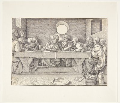 Het laatste avondmaal door Albrecht Dürer