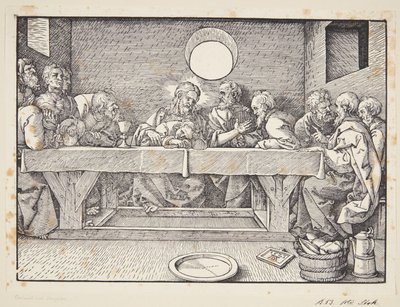 Het laatste avondmaal door Albrecht Dürer