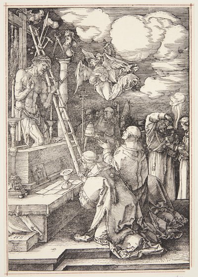 De mis van St. Gregorius door Albrecht Dürer