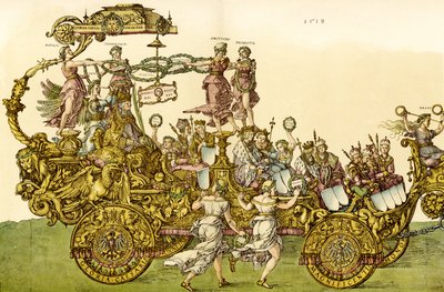 De Triomfwagen door Albrecht Dürer