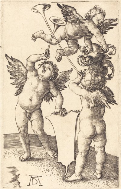Drie Genieën door Albrecht Dürer