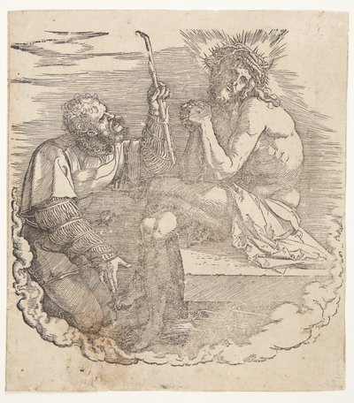 Titelpagina: De bespotting van Christus door Albrecht Dürer
