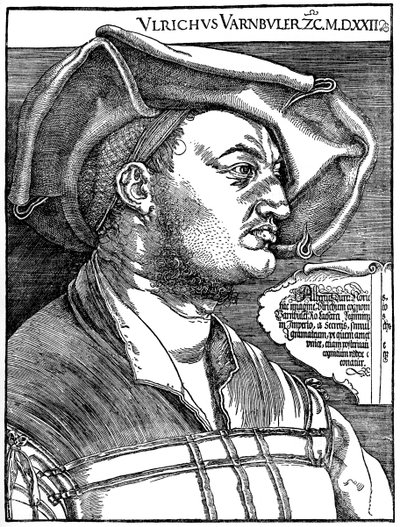 Ulrich Varnbüler, 1522, 1936 door Albrecht Dürer