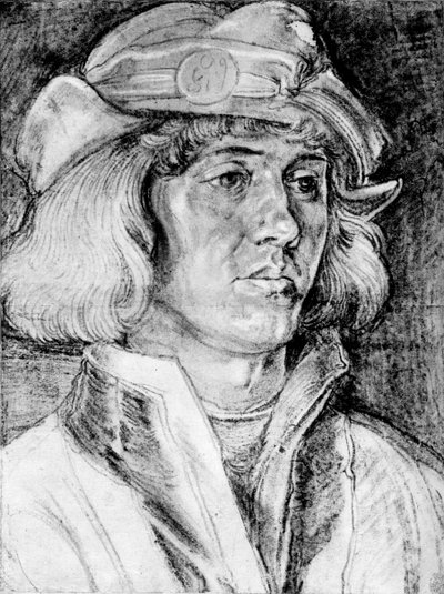Onbekend portret, 16e eeuw, 1936 door Albrecht Dürer