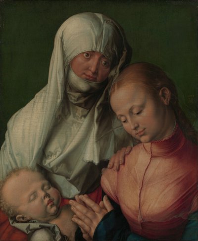 Maagd en Kind met Sint-Anna, waarschijnlijk 1519 door Albrecht Dürer