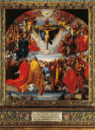 De Drie-eenheid door Albrecht Dürer