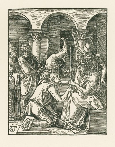 Christus gekroond met doornen, c.1509 (houtsnede) door Albrecht Dürer or Duerer