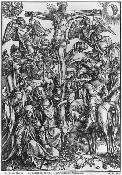 Christus aan het kruis door Albrecht Dürer