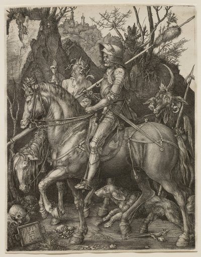 Ridder, Dood en de Duivel door Albrecht Dürer