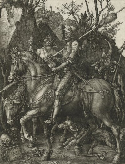 Ridder, Dood en de Duivel door Albrecht Dürer
