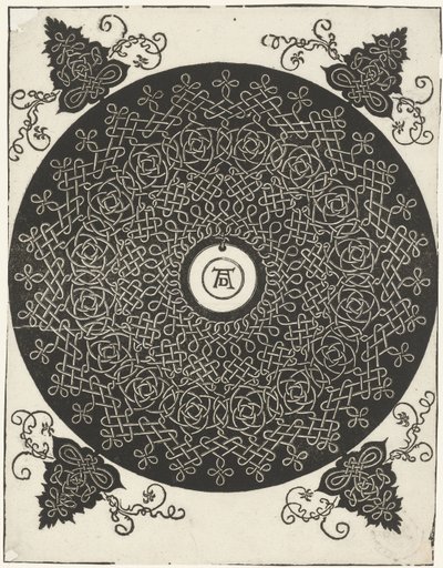 Kantontwerp door Albrecht Dürer or Duerer