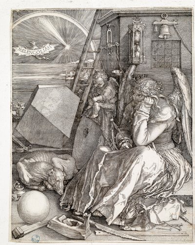 Melancholia I door Albrecht Dürer