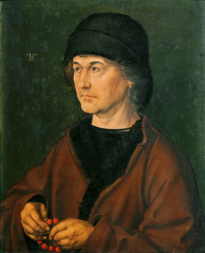 Portret van de Vader door Albrecht Dürer