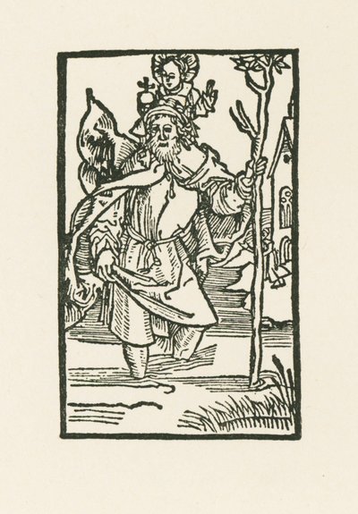 Sint Christoffel door Albrecht Dürer or Duerer