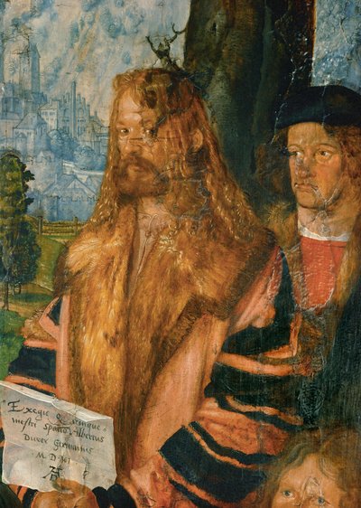 Zelfportret door Albrecht Dürer or Duerer