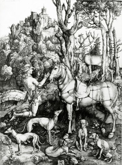 St. Eustachius door Albrecht Dürer