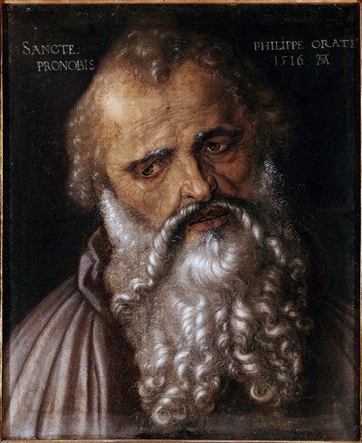 Sint Filippus de apostel door Albrecht Dürer