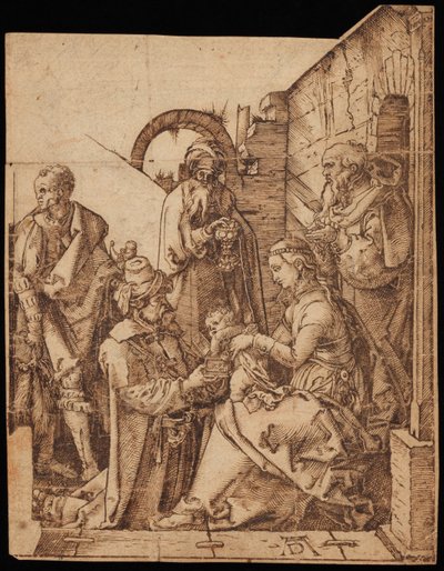 De aanbidding der wijzen door Albrecht Dürer