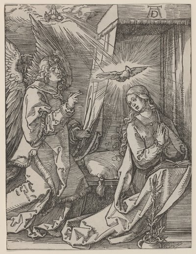 De Annunciatie door Albrecht Dürer
