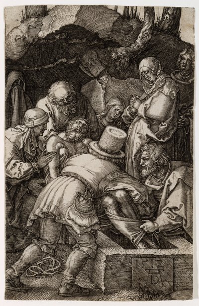 De Graflegging door Albrecht Dürer